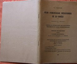 atlas d'archéologie préhistorique de la Corrèze