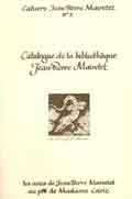 Catalogue de la bibliothèque de JP Mairetet