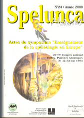 Actes du Symposium 'Enseignement de la Spéléologie en Europe' (Spelunca Mémoires n° 24)