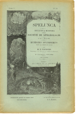Recherches spéléologiques dans le Jura; 6è campagne - 1903- 1904 - Spelunca  Mémoire n° 40
