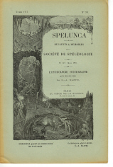 L'hydrologie souterraine aux Etats Unis - Spelunca  Mémoire n° 59