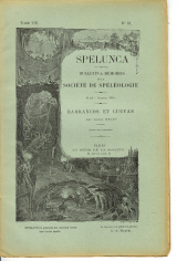 Barrancos et cuevas (Ht Aragon, Espagne) - Spelunca  Mémoire n° 61