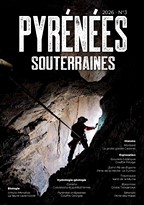 Pyrénées souterraines n°3 avec une topo du gouffre de Pilorge (massif des Escurets, Pyrénées Atlantiques