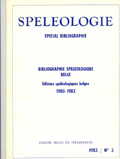 Bibliographie Spéléologique belge  1980 -1982