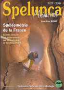 Spéléométrie de la France (Spelunca Mémoires n°27)